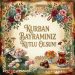 Kurban bayramınız kutlu olsun!