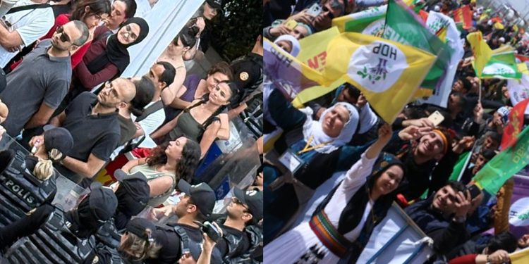 Apo’ya özgürlük istemek serbest, NATO’ya protesto yasak!