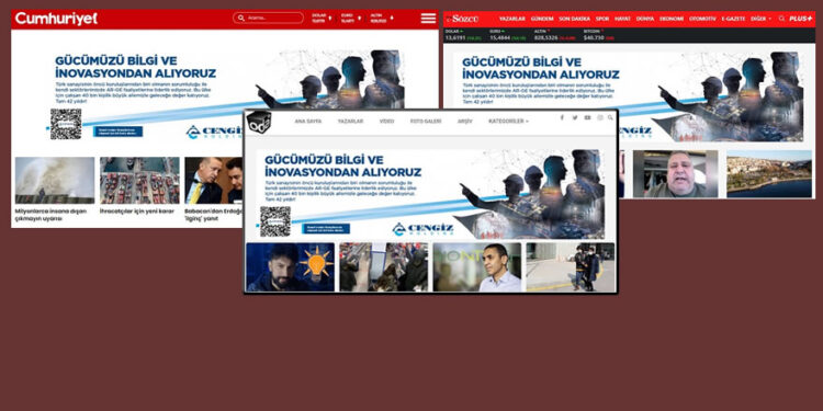 Muhalif basın 5’li çeteden reklam alabilir mi?