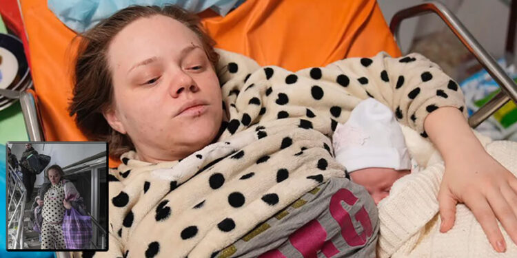 Bombalar altında doğan Ukraynalı bebeğin dünyaya mesajı