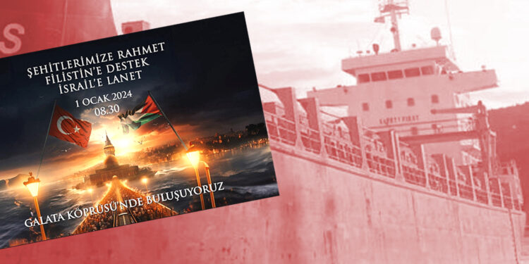 Filistin istismarcılarına: Adresiniz Galata değil Haydarpaşa Limanı olsun