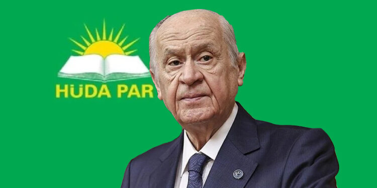 Devlet Bahçeli suskunluğunu bozdu ve HÜDA PAR’a kefil oldu