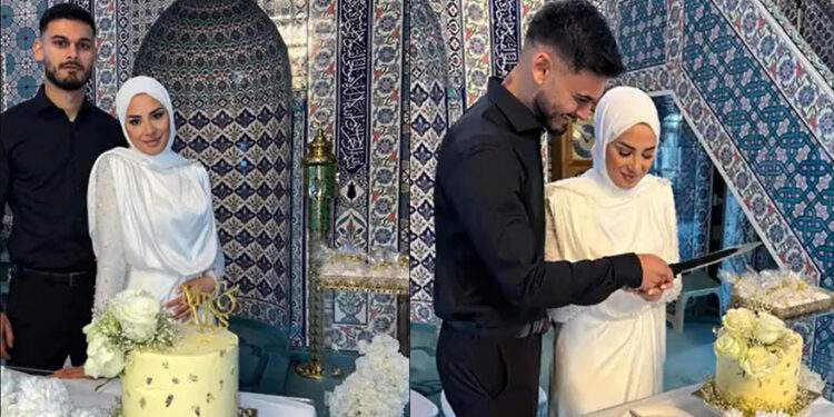 Siyasete alet edilen dinin geldiği son nokta: Camide düğün