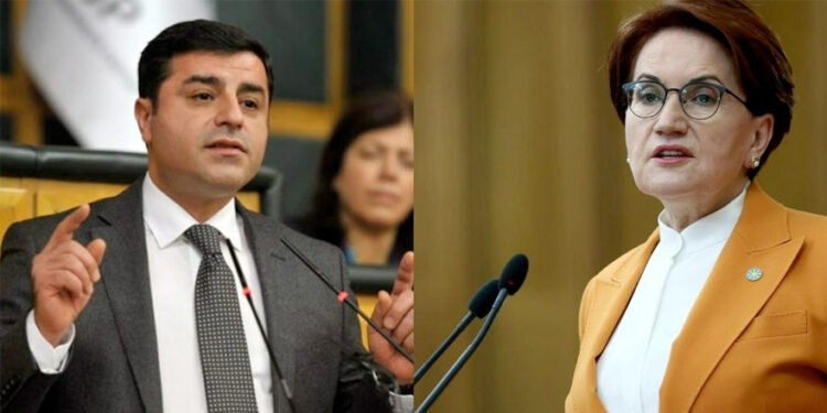 Demirtaş’tan Akşener’e “bölücülüğe razı ol” mektubu