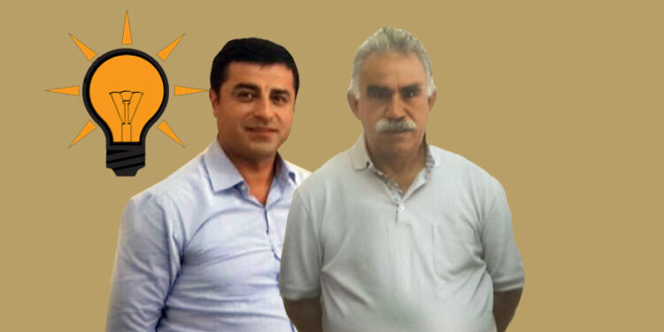 Demirtaş’ın Apo’yla görüşme talebi: Demirtaş, AKP ve Apo, başımıza yeni bir açılım çorabı örüyor!