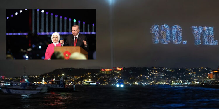 AKP’nin 29 Ekim’i: Savaş gemisi, dron gösterisi ve TOGG var, Atatürk yok!