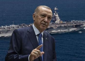 6. Filo’yu kıble yapıp namaza duranlar, ABD gemisine atarlanıyor!