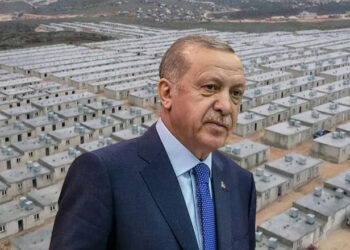 Erdoğan’ın briket evleri Suriye’de de tepkiyle karşılandı