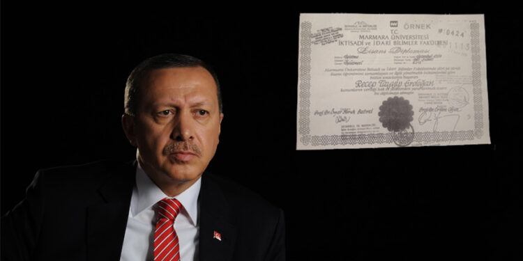 Erdoğan aday olamaz, çünkü diploması yok!