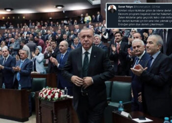Soner Yalçın, “Devlet yıkılsın, Erdoğan kalsın” diyor
