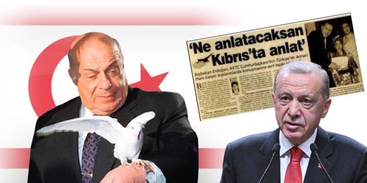 Denktaş düşmanları ve Annancılar Kıbrıs Türkü’nün hakkını savunamaz!