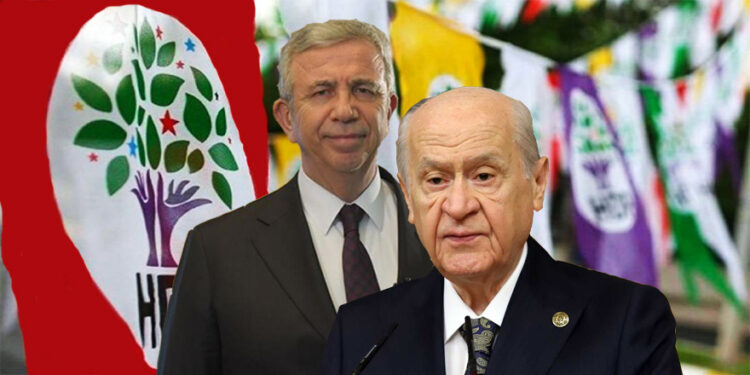 HDP’den açıklama: Mansur Yavaş olmasın, Devlet Bahçeli olsun