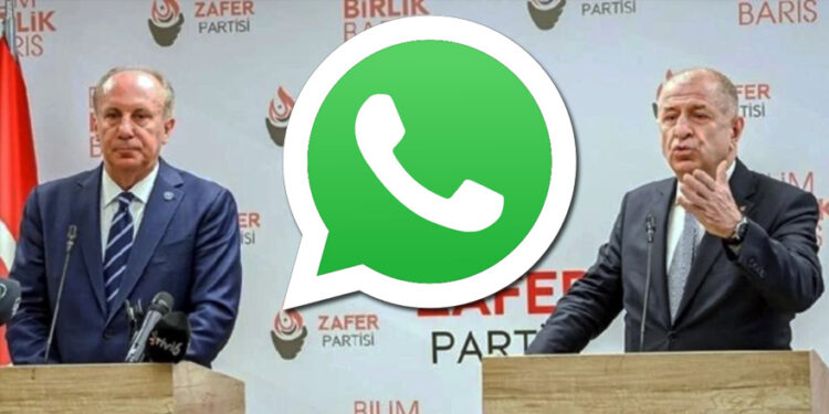 Muharrem İnce, Ümit Özdağ’dan Whatsapp mesajıyla ayrıldı