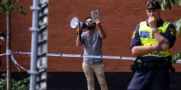 Kur’an yakan provokatör, İran’ın militanı çıktı!