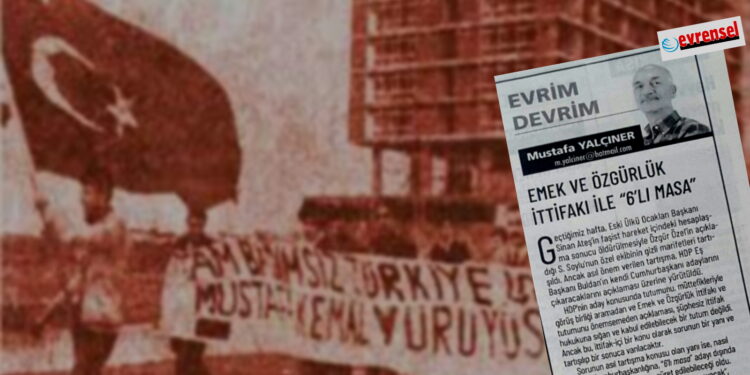 “Ne mutlu Türk’üm” diyemeyenden sol olmaz