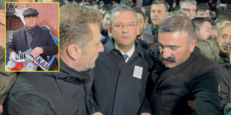 Özgür Özel, şehit cenazelerinde Tayyip’leştiği için protesto ediliyor!