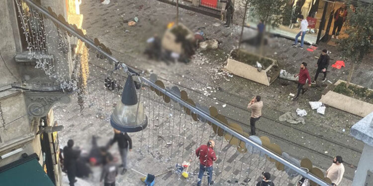 İstiklal Caddesi’nde patlama!