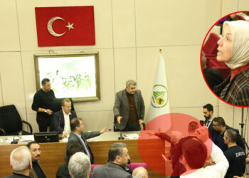 “Küçük Reis” Hacer Çınar’dan Tanju Özcan’a hakaret ve saldırı